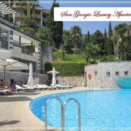 San Giorgio Luxury Apartment Taormina-Panoramic Pool & Parking Space Eksteriør billede